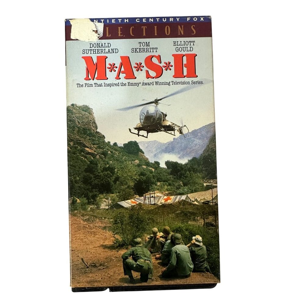 MASH VHS 1970 Twentieth Century Fox Selections Donald Sutherland & Elliot Gould